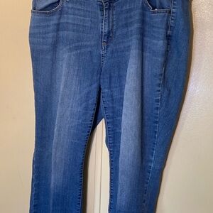 Sonoma Curvy Bootcut Jeans Size 16WS Plus Blue Stretch Denim Women’s